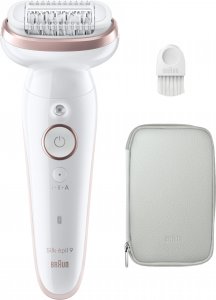 Depilator Braun Braun Silk-épil 9 9-000 biało-różowy 1