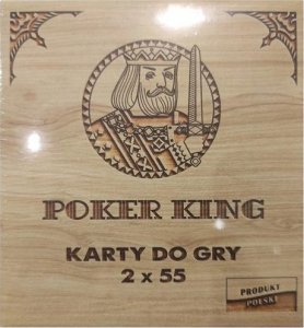 Cartamundi Karty Poker King 2x55 6