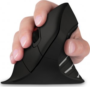 Mysz Connect IT FOR HEALTH Verti TriMode ergonomiczna pionowa mysz, bezdrátowa, czarny 5