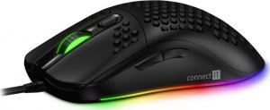Mysz Connect IT BATTLE AIR 2 profesjonalna optyczna mysz, 12800 DPI, czarna 2