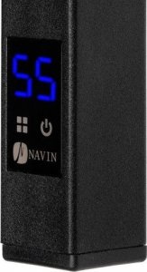 Grzejnik łazienkowy Navin Electric towel dryer Ellipse 500*1000 Sensor left black 12-245153-5010 2