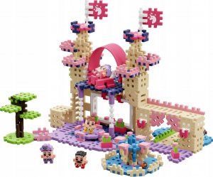 Marioinex Klocki Waffle Mini - Księżniczka 280 el. 3