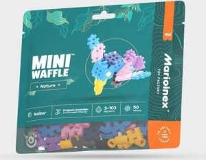Marioinex Klocki Mini Waffle Nature* - Koliber 50 elementów 5