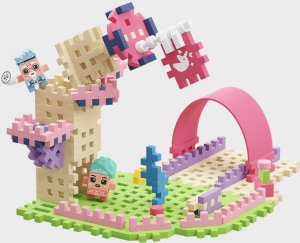 Marioinex Klocki Waffle Mini - Księżniczka: Magiczna Wieża 3