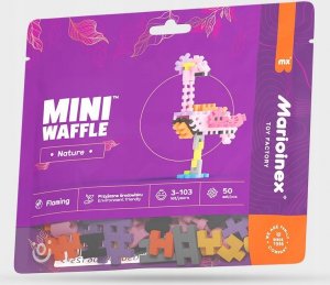 Marioinex Klocki Mini Waffle Nature* - Flaming 50 elementów 2