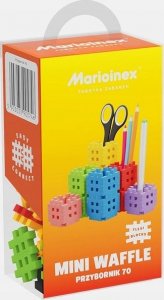 Marioinex Klocki konstrukcyjne Mini Waffle - Przybornik 70 elementów 4