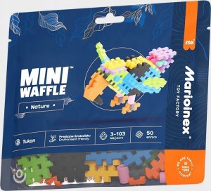 Marioinex Klocki Mini Waffle Nature* - Tukan 50 elementów 2