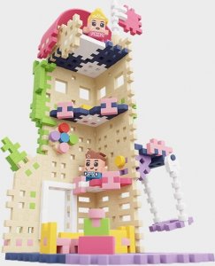 Marioinex Klocki Waffle Mini - Księżniczka: Wieża Fantazji 4