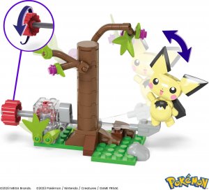 Mega Bloks Zestaw konstrukcyjny Pokemon Leśna przygoda Pikatchu 7