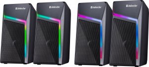 Głośnik Defender Głośniki Defender STELLAR 2.0 6W USB podświetlenie LED RGB 3