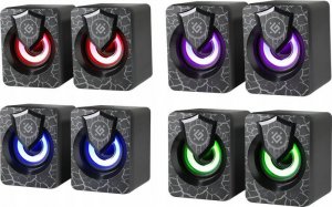 Głośnik Defender Głośniki Defender ONYX 2.0 6W USB podświetlenie LED 2
