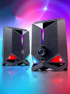 Głośnik Defender Głośniki Defender GRAVITY 2.0 6W USB podświetlenie LED RGB 5