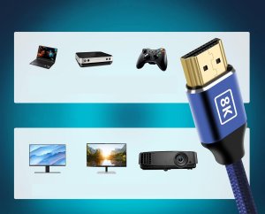 Kabel Defender HDMI - HDMI 5.1m czarny (87333) 4
