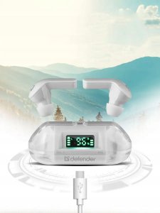 Słuchawki Defender TWINS 916 białe 13