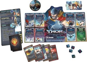 Lucky Duck Games Gra Dice Throne Marvel: Box 1 (Scarlet Witch, Thor, Loki, Spider-Man) 4