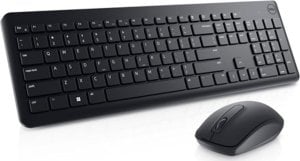 Klawiatura + mysz Dell Dell | Keyboard and Mouse | KM3322W | Keyboard and Mouse Set | Wireless | Batteries included | LT | Black | Wireless connection 1