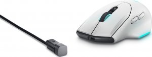 Mysz Dell Mysz bezprzewodowa Alienware AW620M Lunar light 8