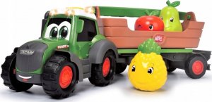 Dickie Pojazd ABC Owocowy traktor z przyczepą, 30 cm 1