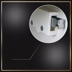 Stamar Szafka Łazienkowa Biała Umywalka Ceramiczna 60 cm Bateria Chrom Aquua Syfon 4