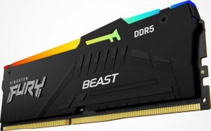 Pamięć Kingston Fury Beast RGB, DDR5, 16 GB, 6000MHz, CL30 (KF560C30BBEA-16) 5