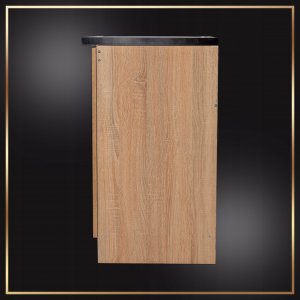 Stamar Szafka Kuchenna Sonoma 60 Slim + Zlew Deante + Syfon + Bateria Wysoka Beż 6