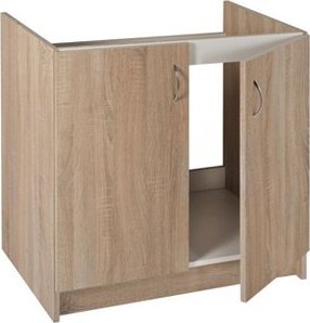 Stamar Szafka kuchenna sonoma 80 + zlew + bateria wysoka 4