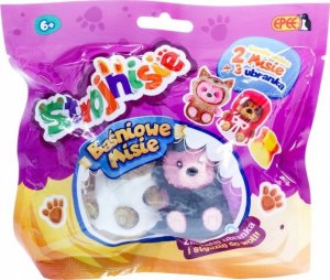 Figurka Epee Figurki Strojnisie - Baśniowe Misie - 2-pack Aniołek+Diabeł+fioletowa sukienka księżniczki 1