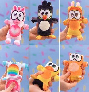 Epee Maskotka Dublusie - dwustronne żyrafa/zebra 2