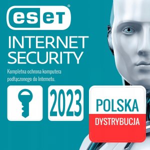ESET Oprogramowanie ESET Internet Security BOX 9U 12M przedłużenie 1