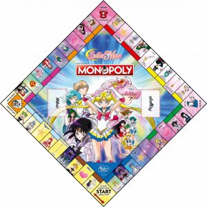 Winning Moves Gra Monopoly Sailor Moon Czarodzieje 3
