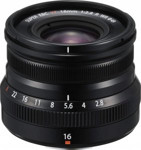 Obiektyw Fujifilm Lens Fujinon XF16mm F2.8 R WR black 1