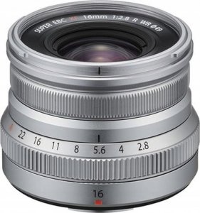 Obiektyw Fujifilm Lens Fujinon XF16mm F2.8 R WR silver 1