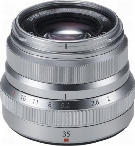 Obiektyw Fujifilm Lens Fujinon XF35mmF2 R WR Silver 1