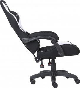 Fotel Alpha Gaming Kevlar Biały Tkanina Materiał 5