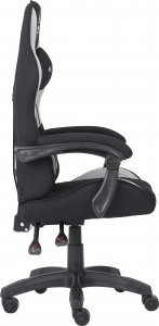 Fotel Alpha Gaming Kevlar Szary Tkanina Materiał 3