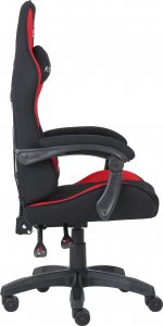 Fotel Alpha Gaming Kevlar Czerwony Tkanina 3