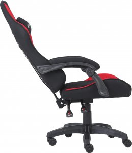 Fotel Alpha Gaming Kevlar Czerwony Tkanina 4