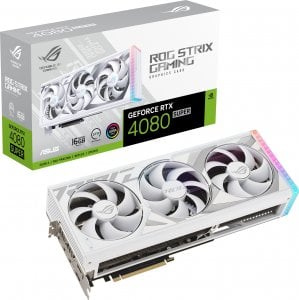 Karta graficzna Asus ROG Strix GeForce RTX 4080 SUPER White 16GB GDDR6X (ROG-STRIX-RTX4080S-16G-WHITE) 1