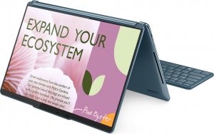 Laptop Lenovo Lenovo YOGA Book 9 13 - Core i7-1355U | 2 x 13,3"-2,8K-OLED-Dotyk | 16GB | 1TB | EVO | Win11Home 22