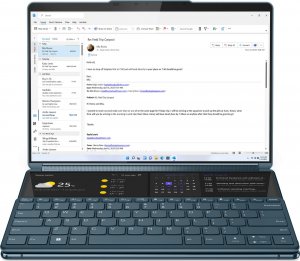 Laptop Lenovo Lenovo YOGA Book 9 13 - Core i7-1355U | 2 x 13,3"-2,8K-OLED-Dotyk | 16GB | 1TB | EVO | Win11Home 3