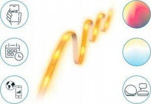 Taśma LED WiZ WiZ | Smart WiFi Lightstrip 4m Type-C | 10.5 W | 2200-6500 K (RGB) 10