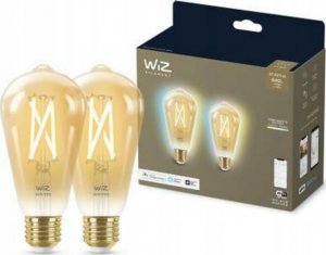 WiZ WiZ,ST64 Edison,7W,2000-5000,ST64,E27,2 pcs lightsource 4