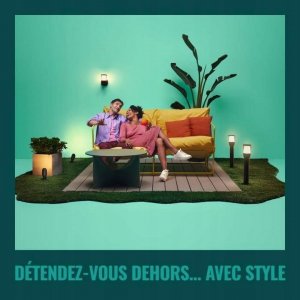 WiZ WiZ | Smart WiFi Outdoor Wall Light | 8.5 W | 2700-5000 K (RGB) 5