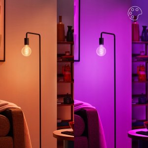 Philips WiZ | Philips Smart WiFi Filament Clear G95 RGB | E27 | 6.3 W | Full colour 9