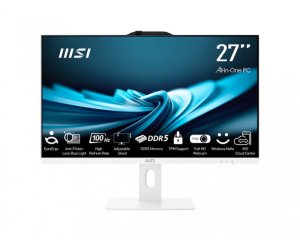 Komputer MSI MSI AIO PRO AP272P 14M-606XEU, Intel Core i5-14400, Chipset H610, 27" LCD, 1x 8GB DDR5, 512GB SSD, Wi-Fi, BT, Bez OS, bí 1