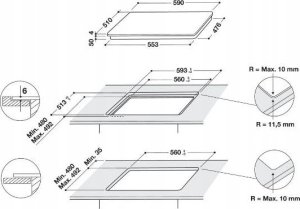 Płyta grzewcza Whirlpool Induction hob Whirlpool WF S7560 NE 3