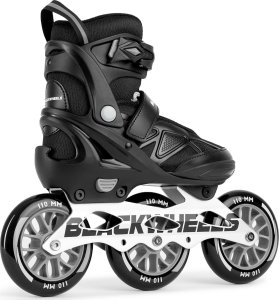 Rolki Blackwheels Dynamic szybkościowe regulowane czarne r. 40-43 3