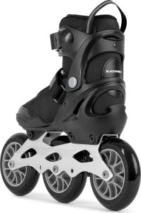 Rolki Blackwheels Dynamic szybkościowe regulowane czarne r. 40-43 4