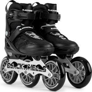 Rolki Blackwheels Dynamic szybkościowe regulowane czarne r. 40-43 5