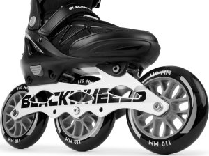 Rolki Blackwheels Dynamic szybkościowe regulowane czarne r. 40-43 6